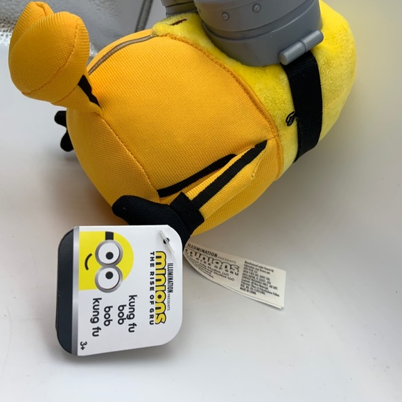 Despicable Me Minions The Rise of Gru Kung Fu Bob 5" Plush Stuffed Animal - Picture 5 of 13